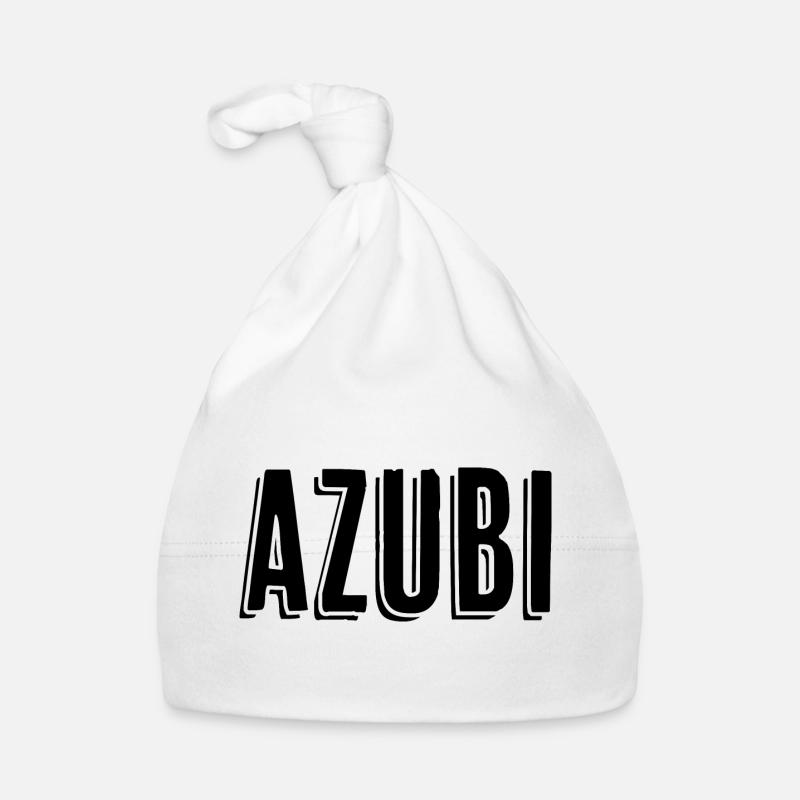 Azubi Tshirt 9 23 schwarz Baby Bio-Mütze