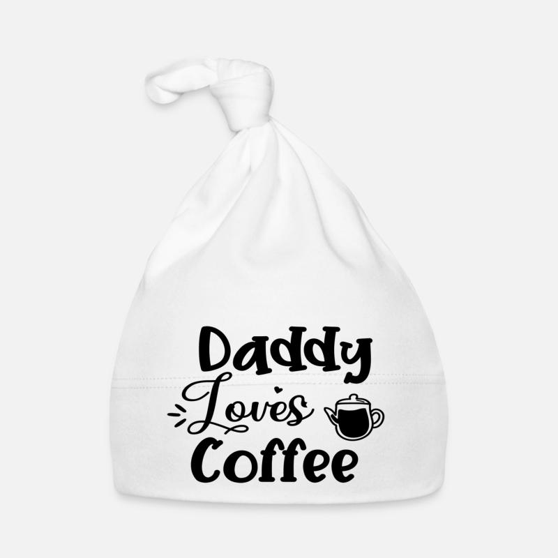 Papa aime le café Bonnet bio Bébé