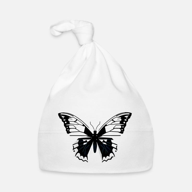 Papillon minimaliste Bonnet bio Bébé