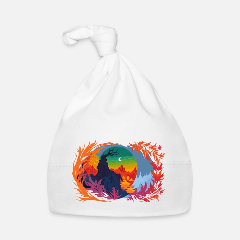 Fallen night Organic Baby Cap