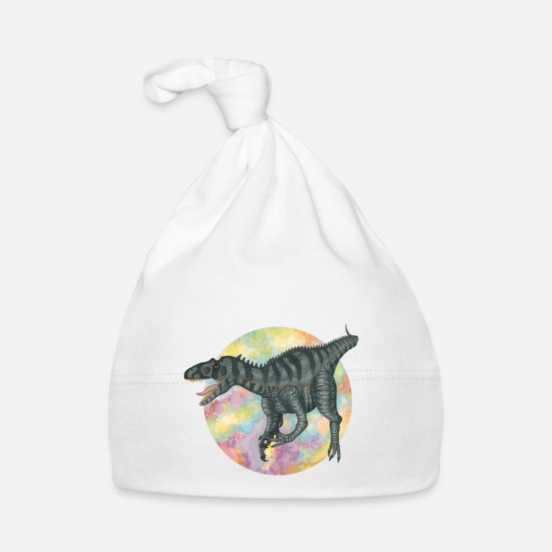 Carnivorous dinosaurs Organic Baby Cap