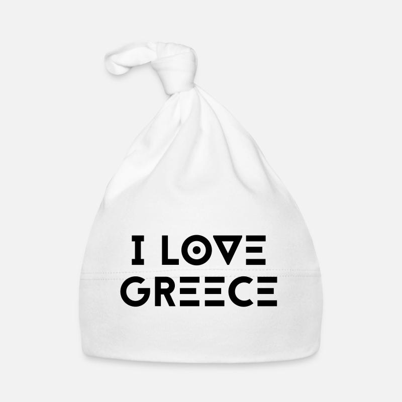 J’AIME LA GRÈCE Bonnet bio Bébé