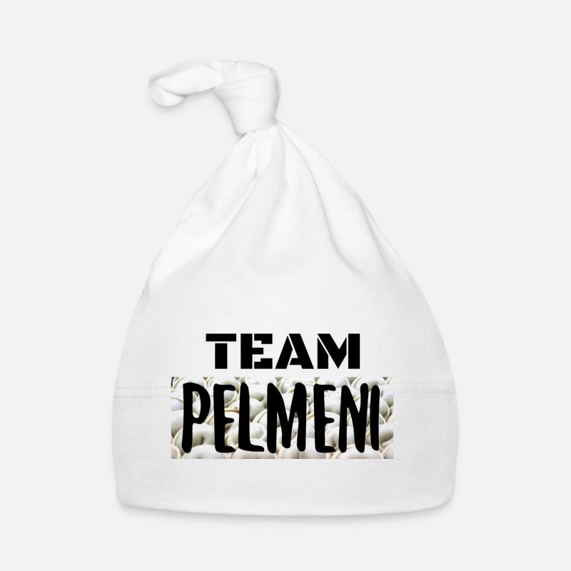 Team Pelmeni Mannschaft JGA Geschenk Baby Bio-Mütze