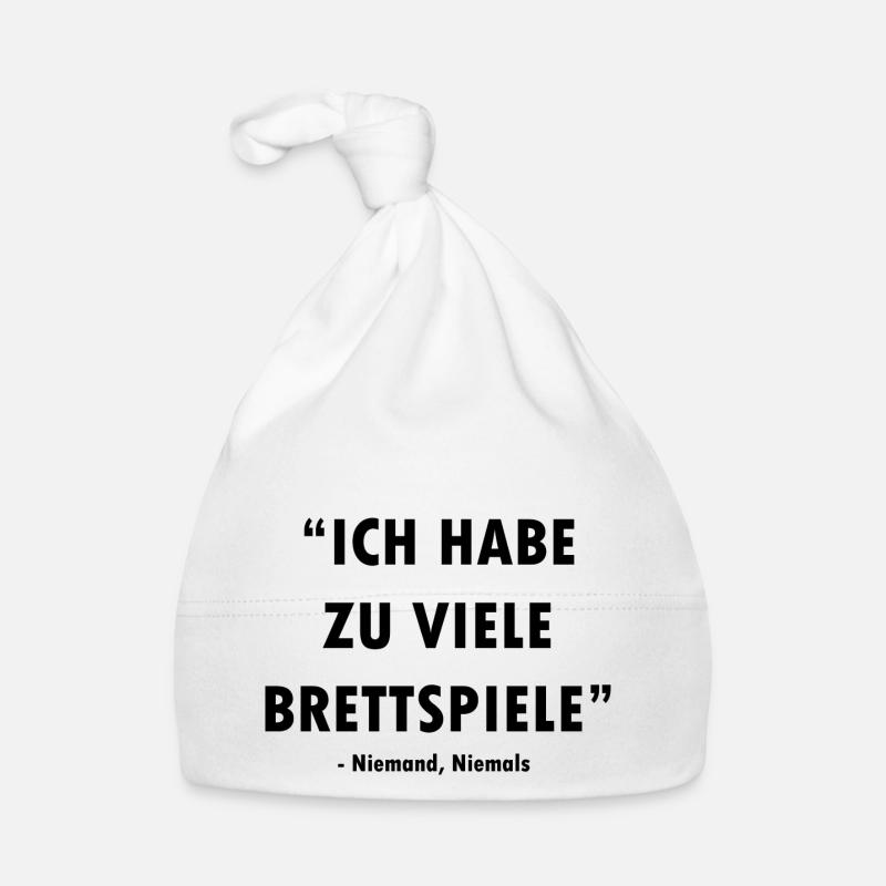 boardgame chess backgammon game night Baby Bio-Mütze