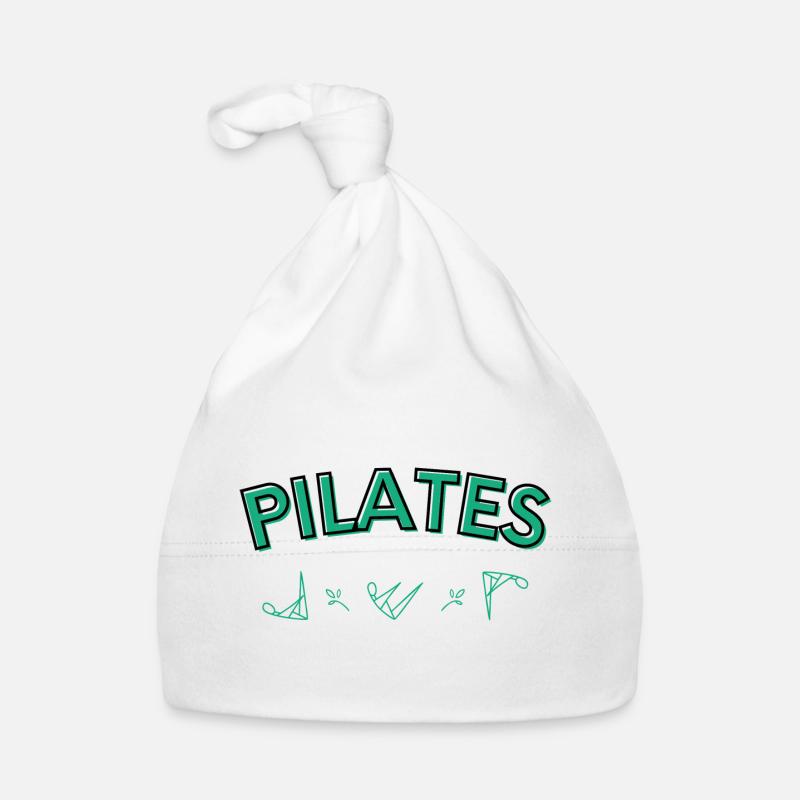 Pilates Different positions Organic Baby Cap