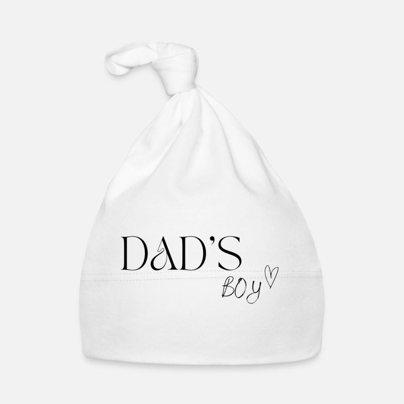 DAD'S BOY Baby Bio-Mütze