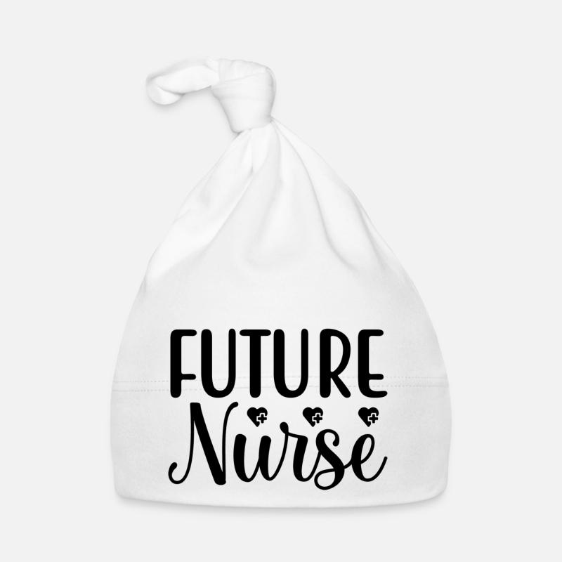 Future Nurse Baby Bio-Mütze