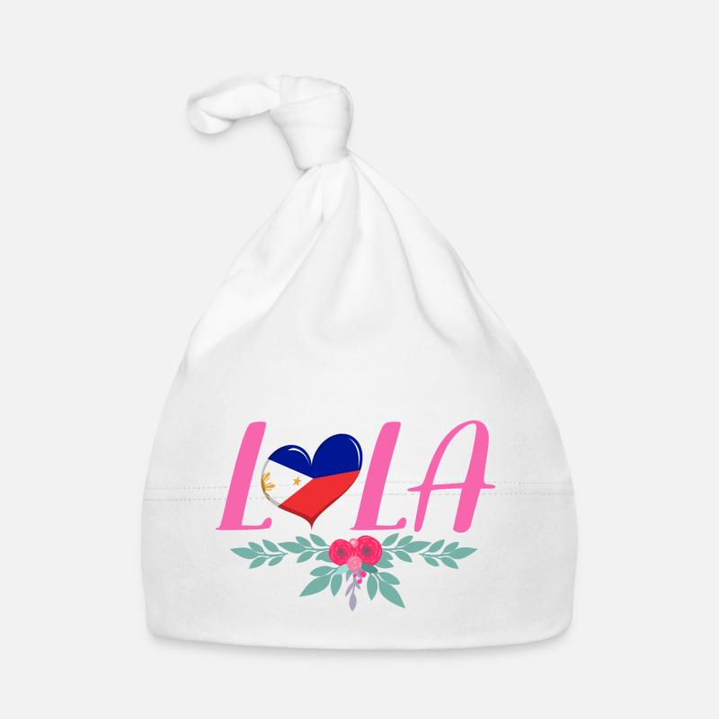 Philippines Filipino Flag Pride I Gift Organic Baby Cap