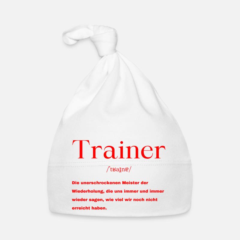 Trainer Definition Baby Bio-Mütze