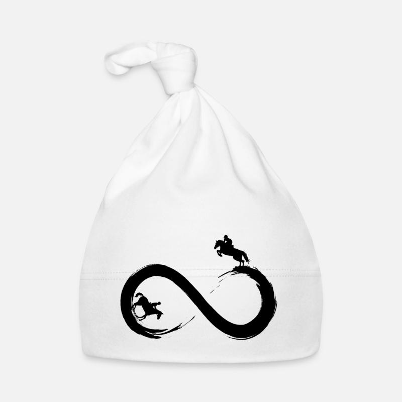 Equitation à l'infini Bonnet bio Bébé