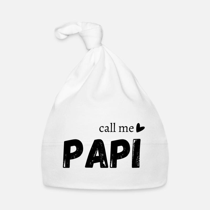 Call me papi Bonnet bio Bébé