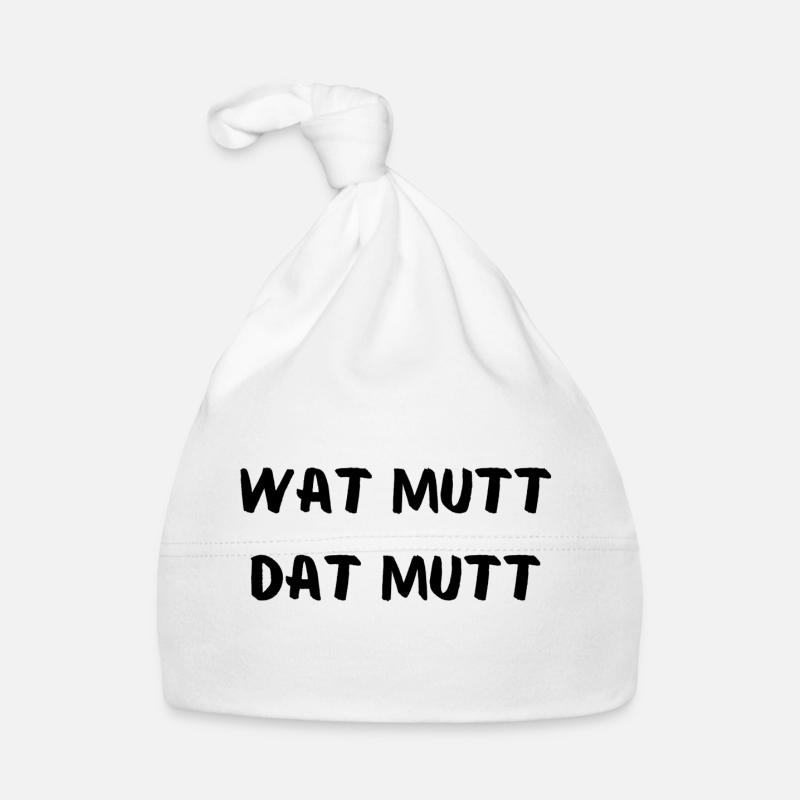 Wat mutt dat mutt Baby Bio-Mütze