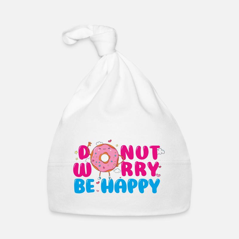 DONUT SORGE Baby Bio-Mütze