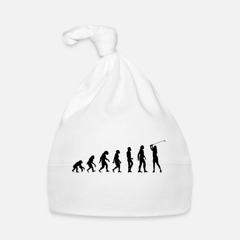 Female Golfer Evolution - Golf Evolotion Organic Baby Cap