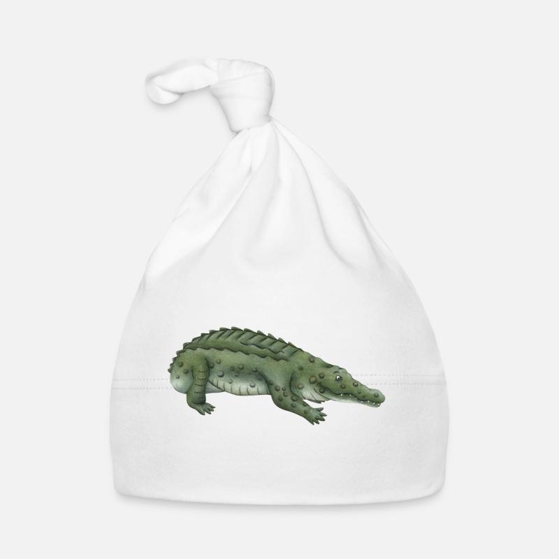 Crocodile Organic Baby Cap