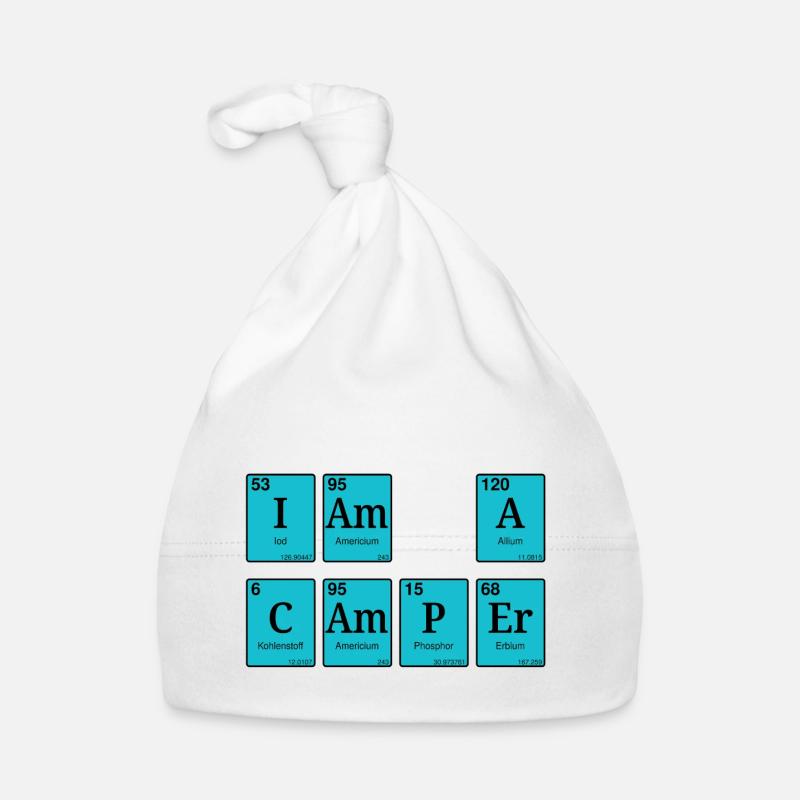 Je suis campeur Bonnet bio Bébé