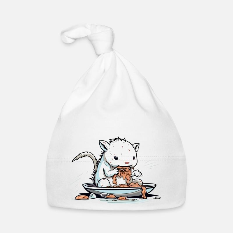 Axolotl-Nudelfresser Baby Bio-Mütze