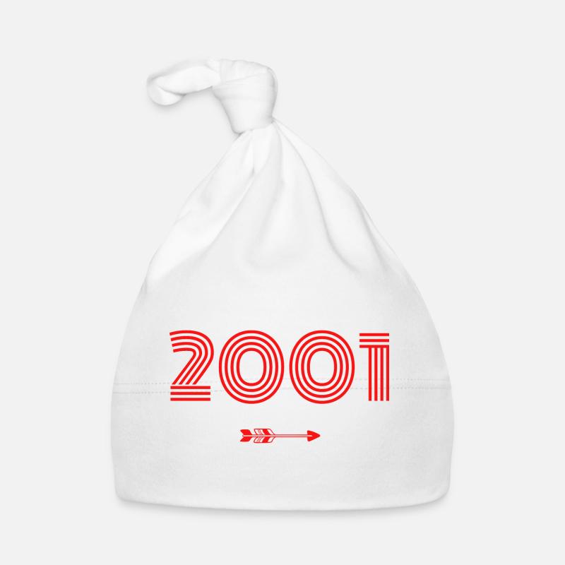 Born in 2001 Organic Baby Cap