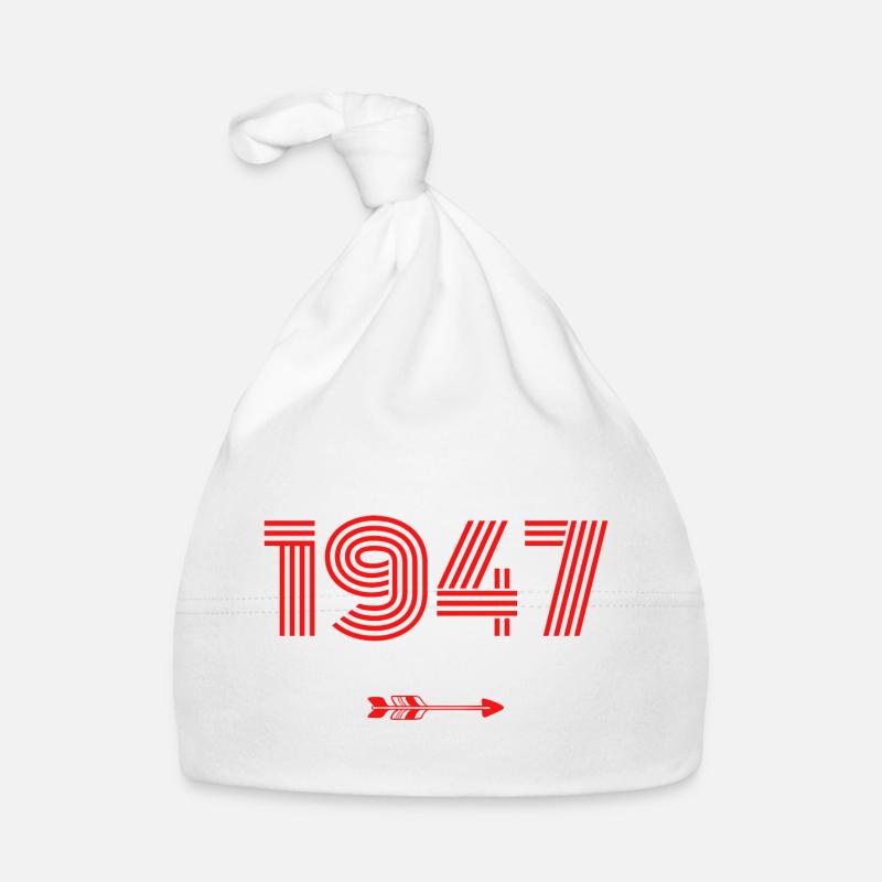 Né en 1947 Bonnet bio Bébé
