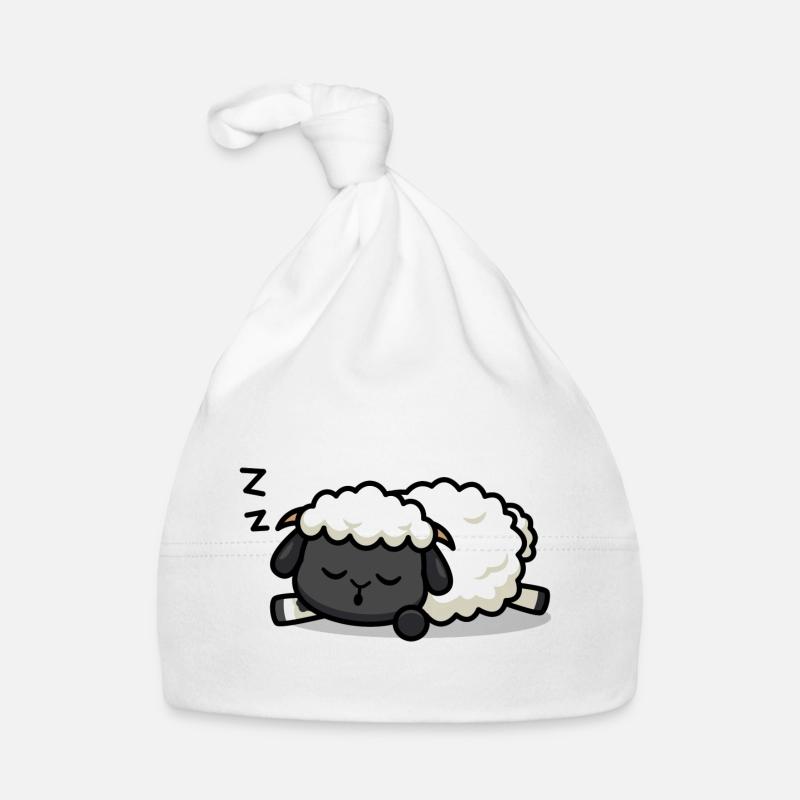 Sleeping lamb Organic Baby Cap