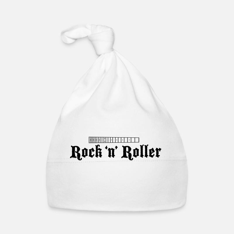 Guitar Fretboard Small Black Organic Baby Cap