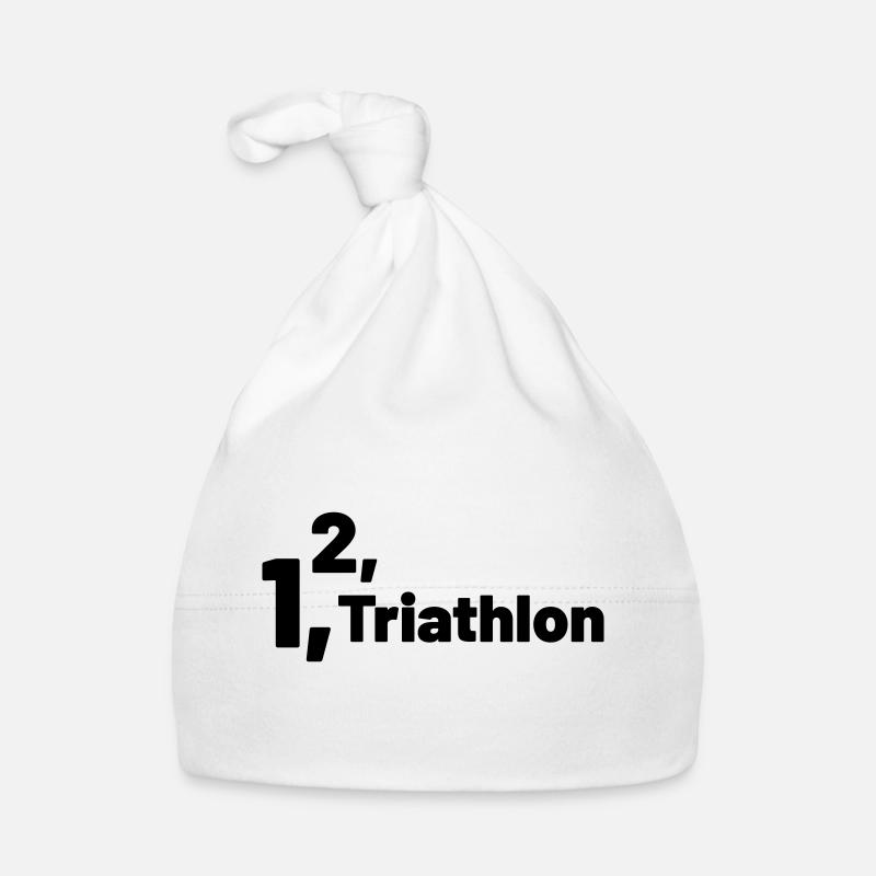 1 2 Triathlon Baby Bio-Mütze