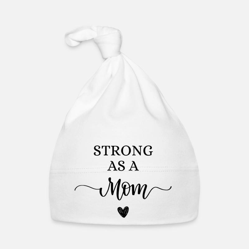 Stark als Mutter Baby Bio-Mütze