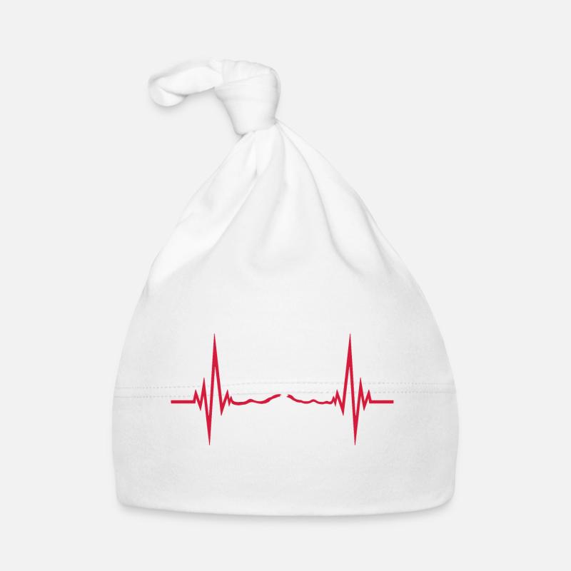 First Runner Red Finish Line Pulse Winner Run Bonnet bio Bébé