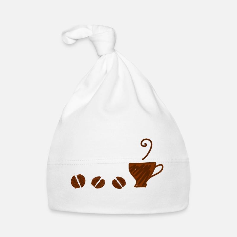 Kaffee Baby Bio-Mütze