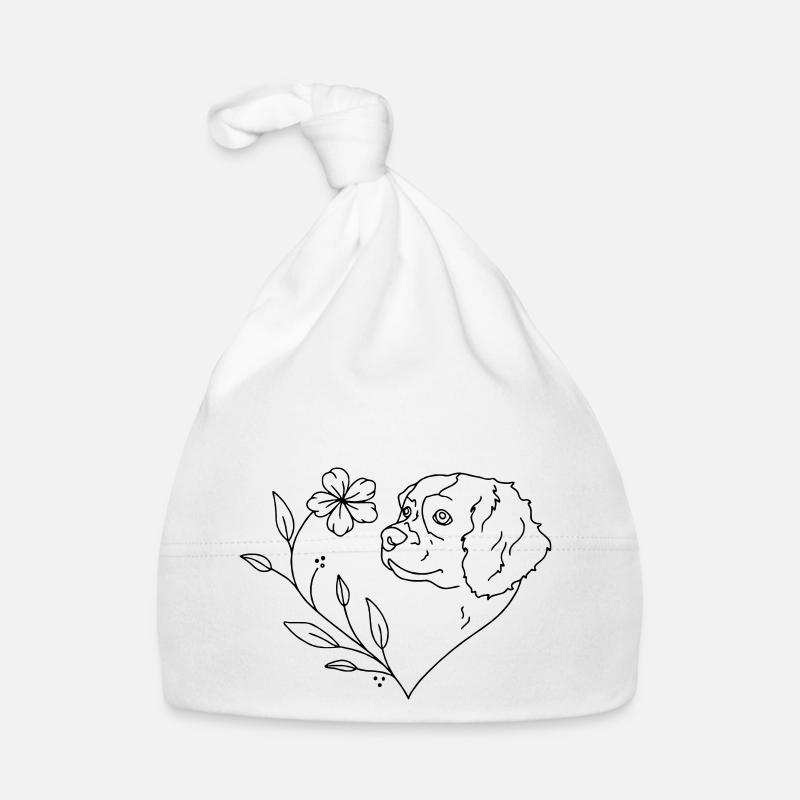Hundeherz Baby Bio-Mütze