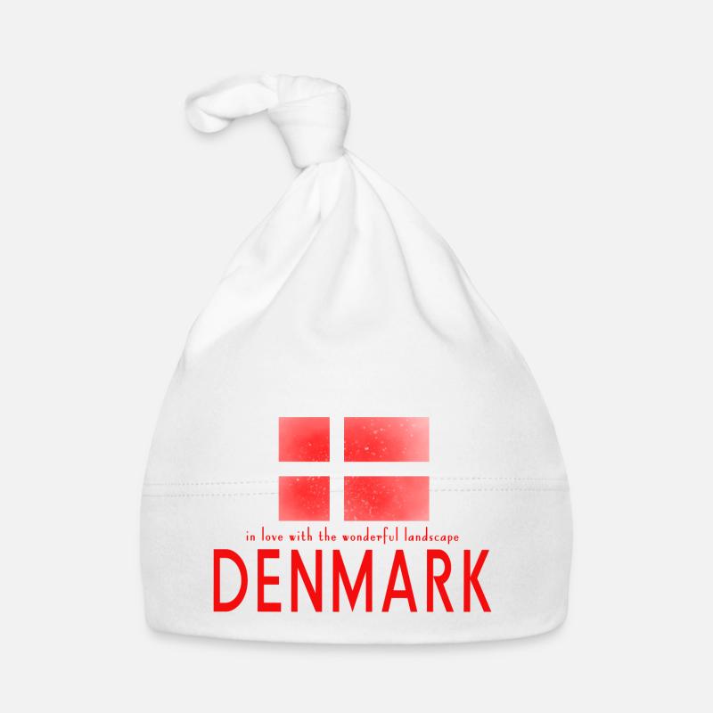 Denmark Danmark Organic Baby Cap