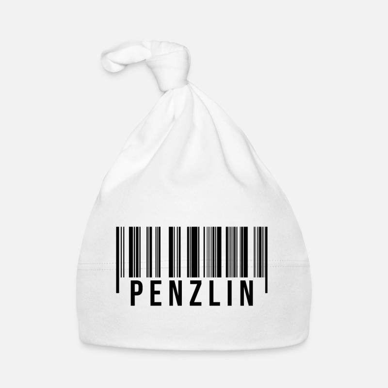 Penzlin Strichcode Baby Bio-Mütze