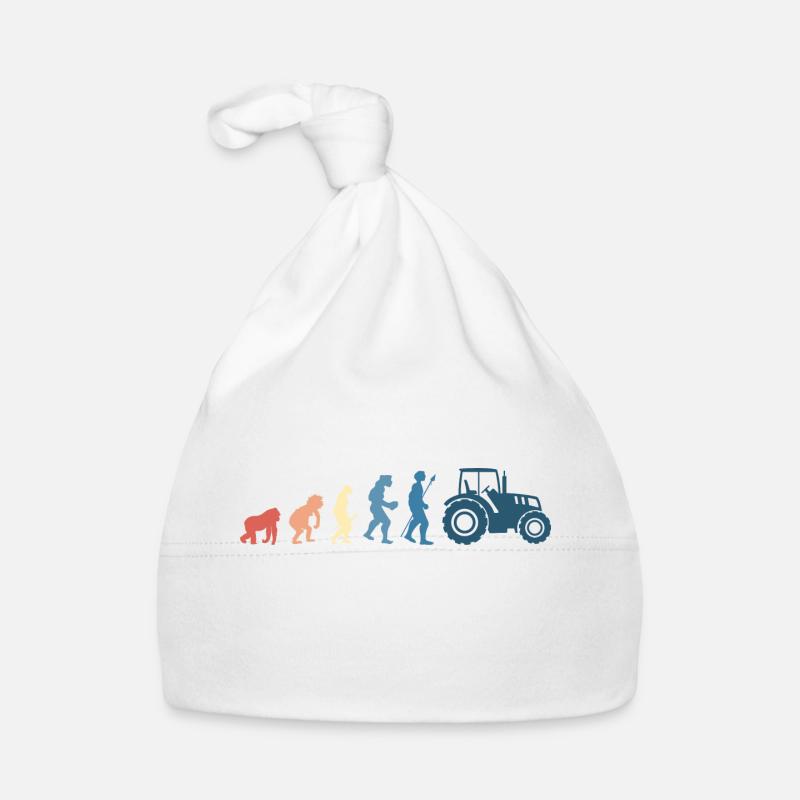Évolution tracteur Rétro Bonnet bio Bébé