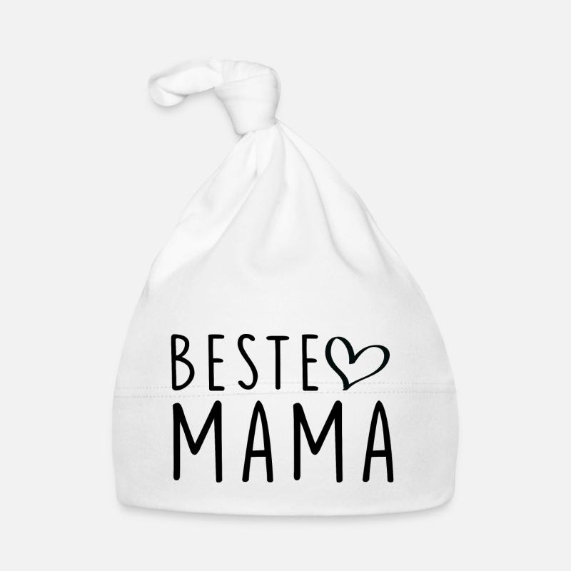 Mutter Spruch Geschenk Mama Muttertag Baby Bio-Mütze