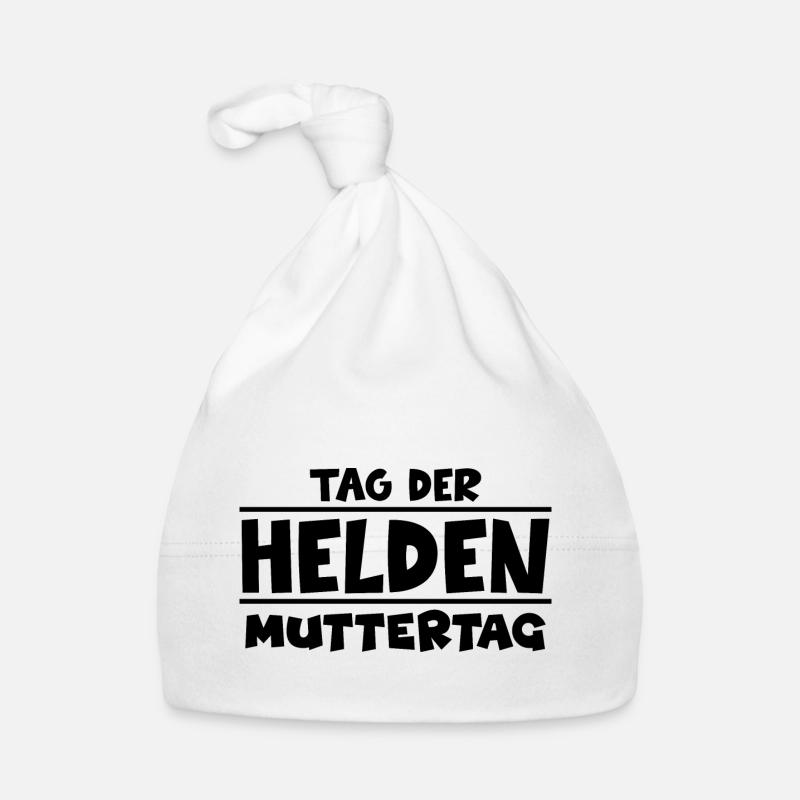 Mutter Spruch Geschenk Mama Muttertag Baby Bio-Mütze