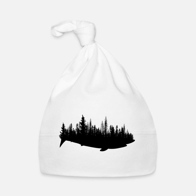 Requin de forêt Bonnet bio Bébé