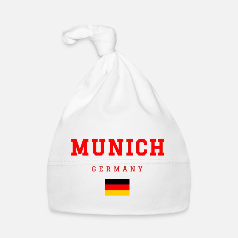 Munich, Germany Organic Baby Cap