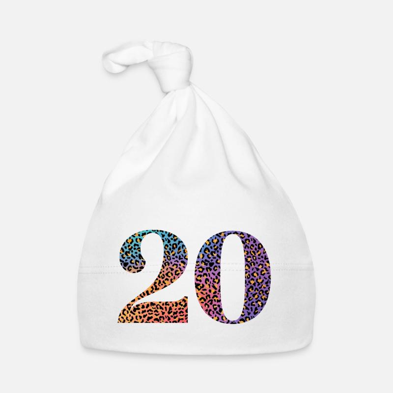 20e anniversaire léopard Bonnet bio Bébé