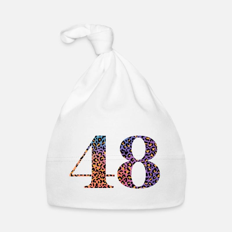 48e anniversaire léopard Bonnet bio Bébé