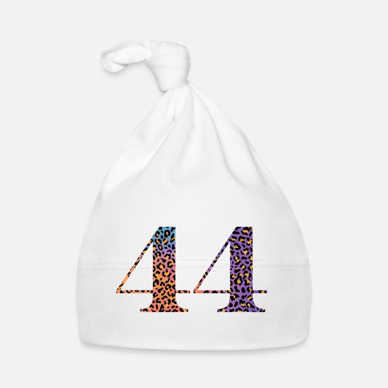 44e anniversaire léopard Bonnet bio Bébé