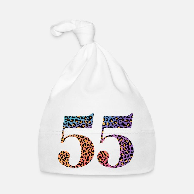 55e anniversaire léopard Bonnet bio Bébé