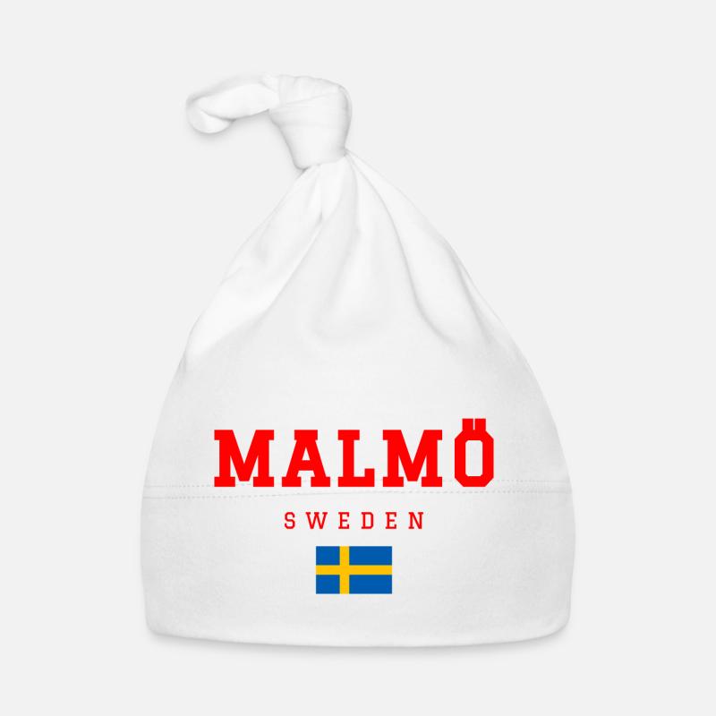 Malmö, Sweden Organic Baby Cap