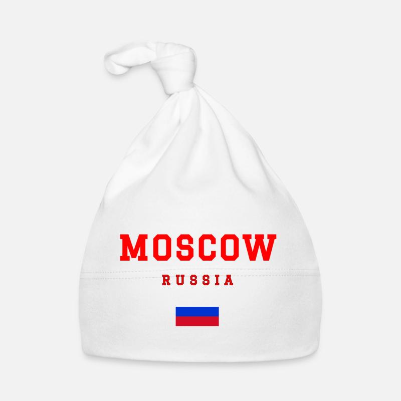 Moscou, Russie Bonnet bio Bébé