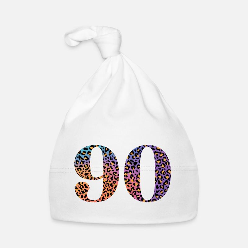 90e anniversaire léopard Bonnet bio Bébé