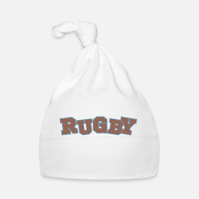 Rugby: Simple, Powerful, Passionate Organic Baby Cap