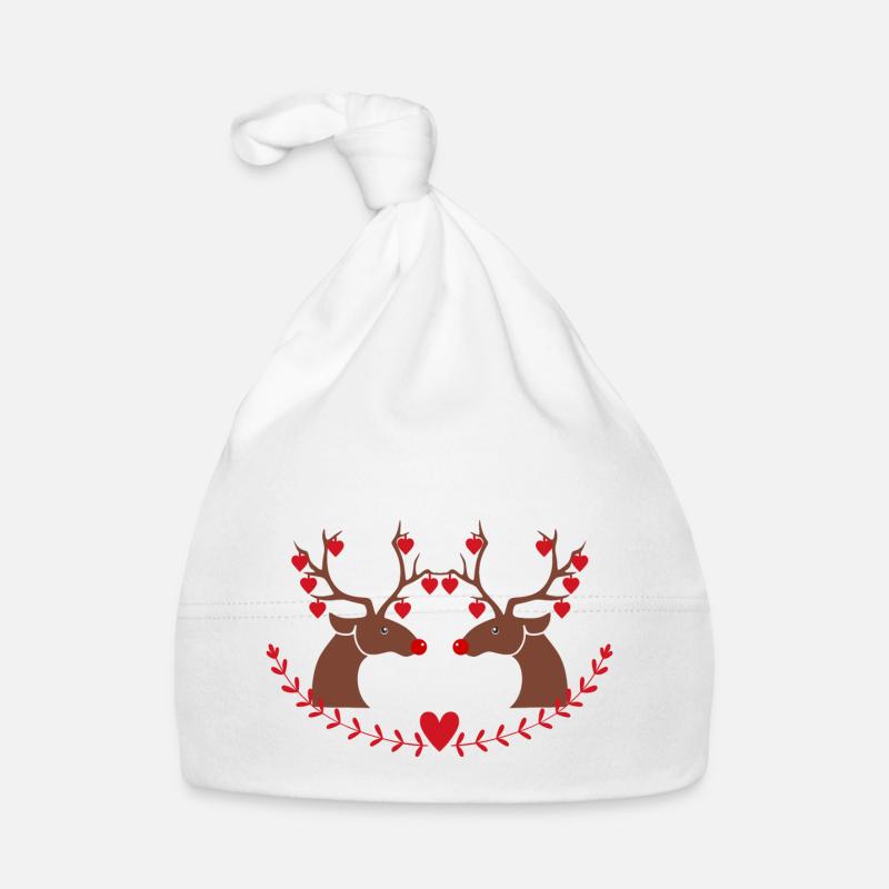 Joyeuses Fêtes Bonnet bio Bébé