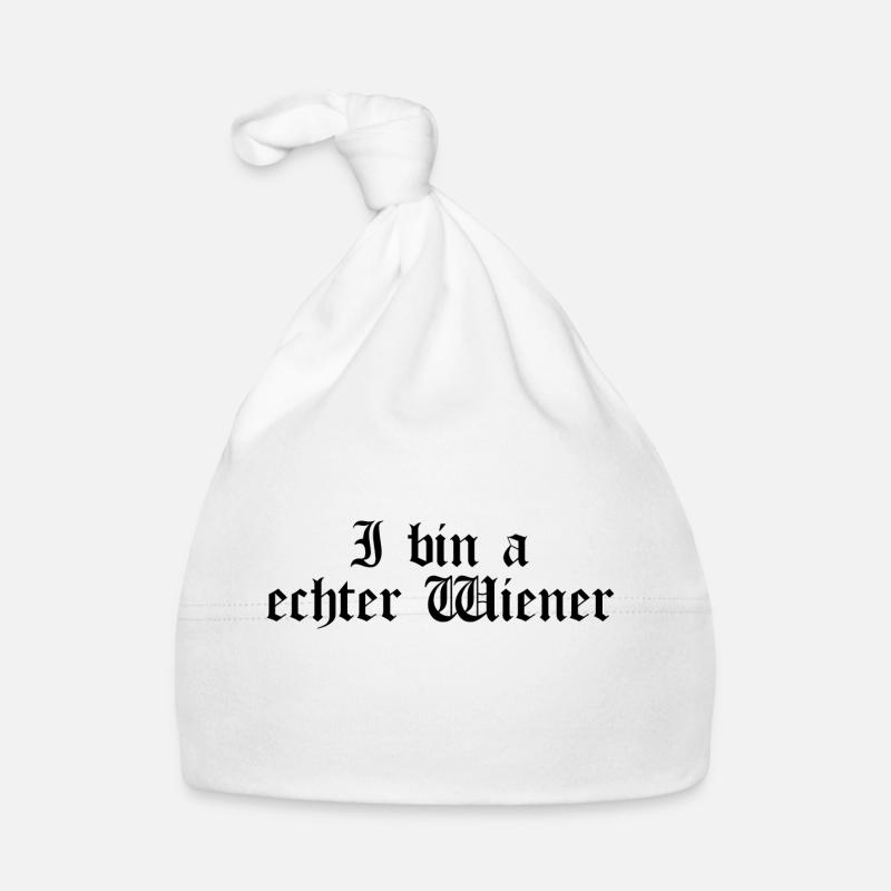 I bin a echter Wiener Baby Bio-Mütze