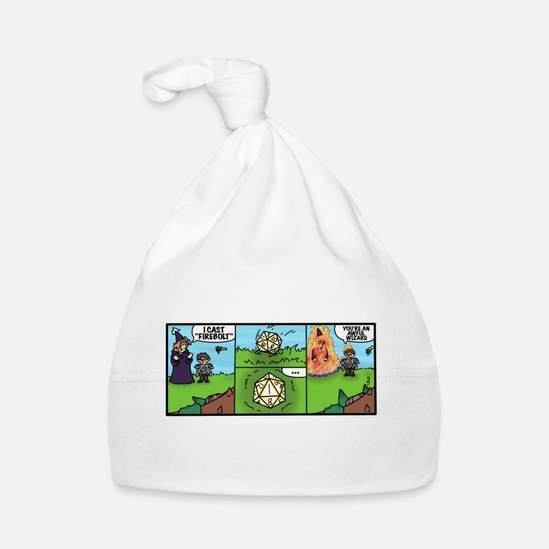 Kurzer Comic Baby Bio-Mütze