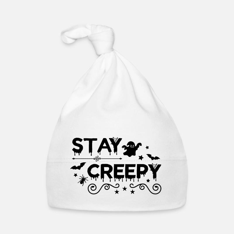Restez effrayant Bonnet bio Bébé