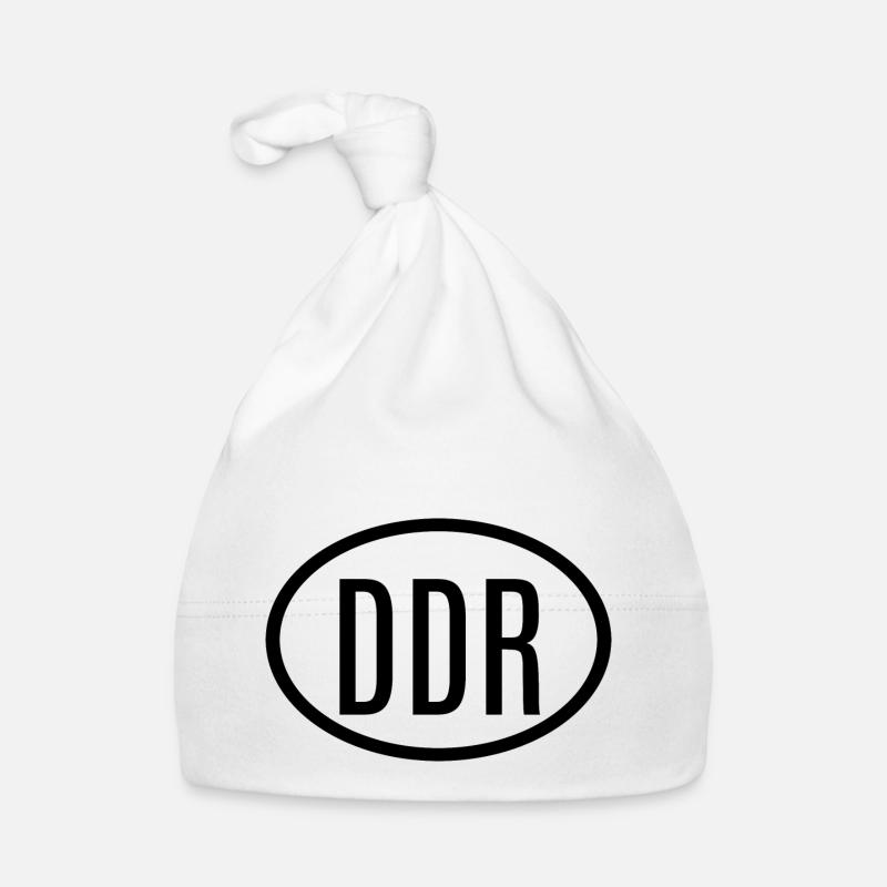 DDR - Baby Bio-Mütze - Weiß